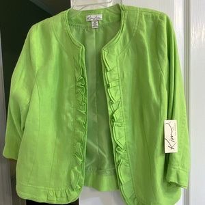 Kim Rogers Lime Green Evening Jacket